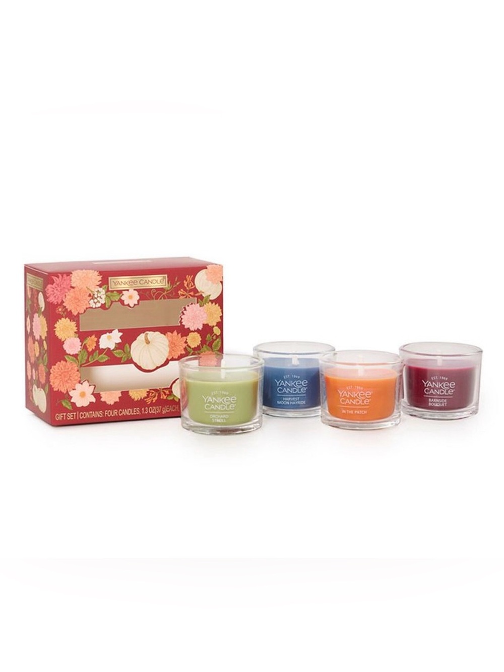 ππ YANKEE CANDLE LIMITED EDITION 4-PIECE FALL CANDLE GIFT SET. BRAND NEW IN BOX. - Picture 5 of 11
